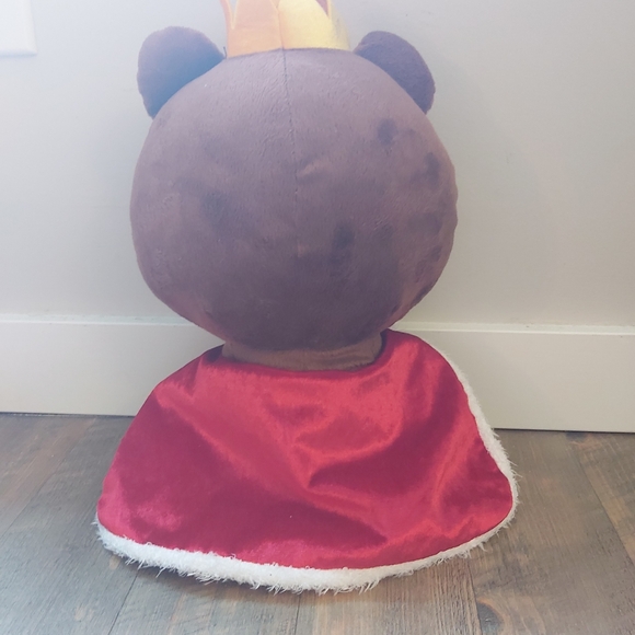 Brown Bear Line Friends Plushie Stuffy King From Japan Authentic - Picture 8 of 10